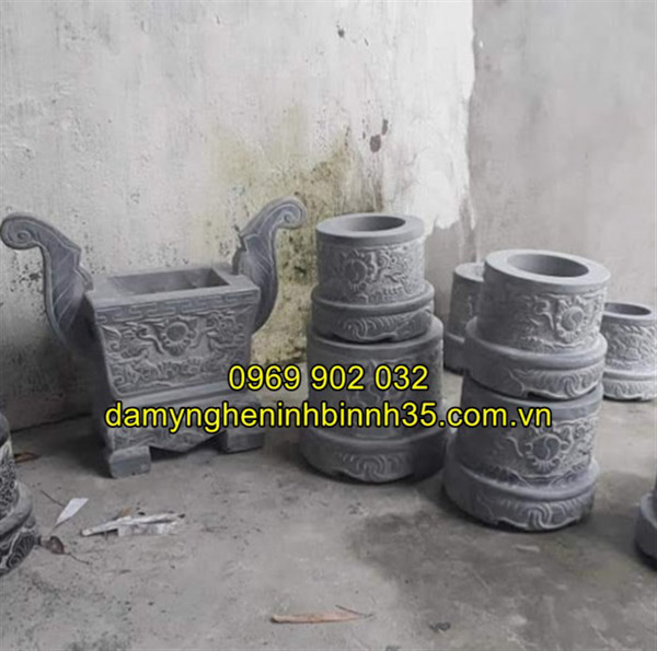 bát hương đá