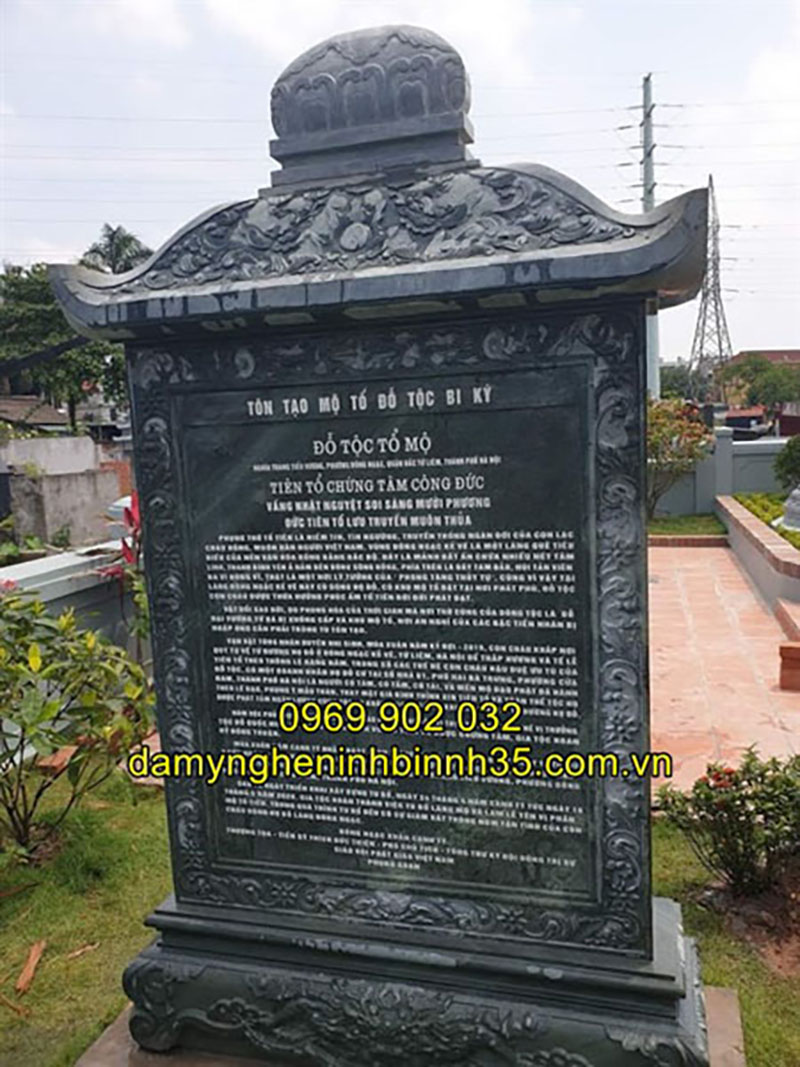 Mẫu bia đá đẹp