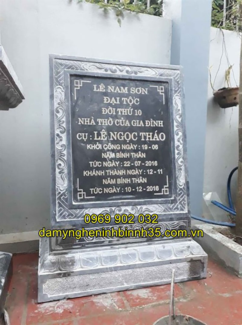 Mẫu bia đá đẹp
