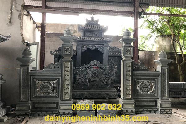 cổng tam quan đá