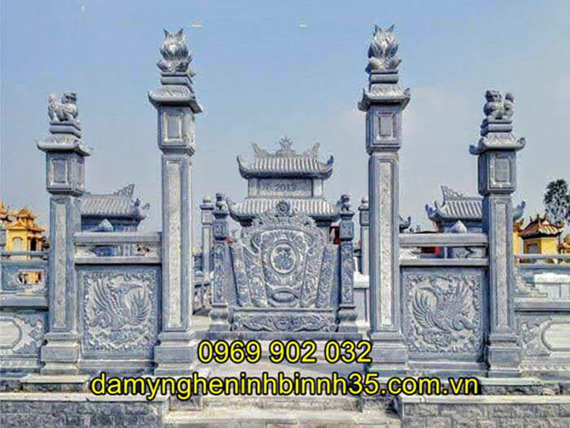 Mẫu cổng đá đẹp