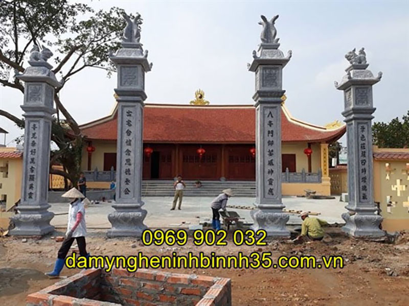 Mẫu cổng đá nhà thờ họ