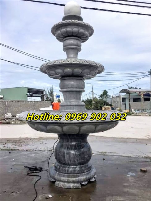 đài phun nước bằng đá