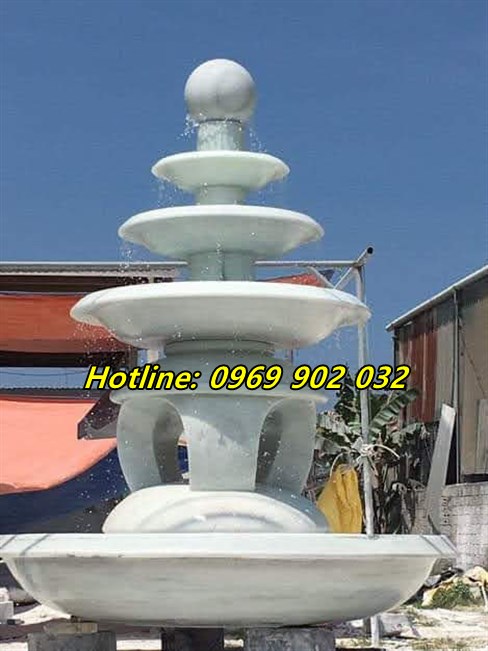 đài phun nước bằng đá