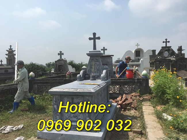 Giá thành của mẫu mộ bằng đá nguyên khối đẹp bán tại Bạc Liêu