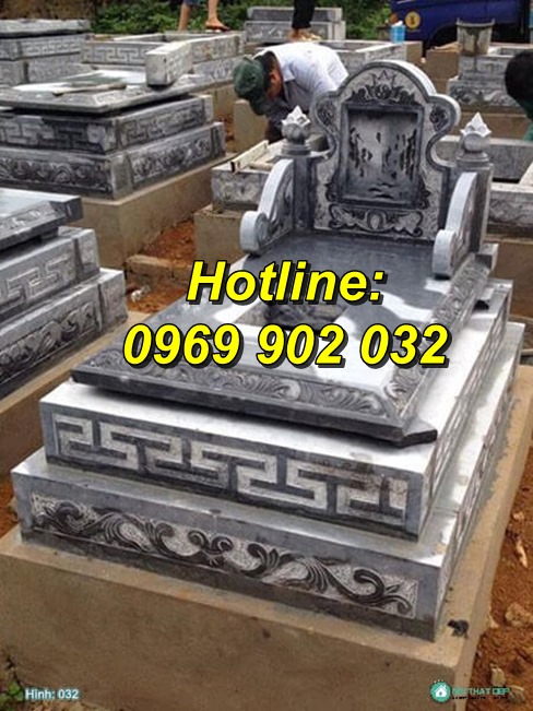 Giá thành của mẫu mộ bằng đá nguyên khối đẹp bán tại Bình Phước