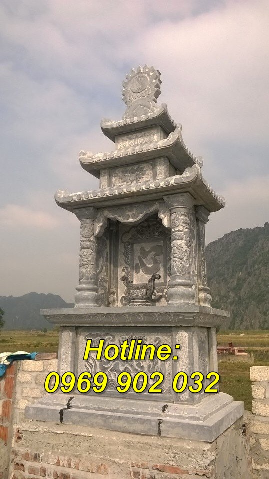 Giá thành của mẫu mộ đá ba mái đẹp giá rẻ bán tại Quảng Ninh