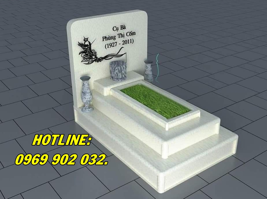 Giá thành của mẫu mộ tam cấp bằng đá đẹp bán tại Nghệ An