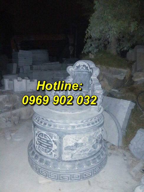 Giá thành của mẫu mộ đá tròn đẹp giá rẻ bán tại Hải Dương