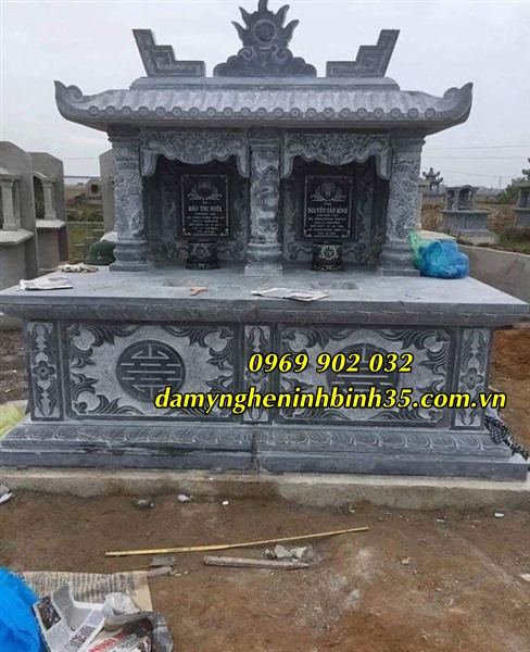 Giá thành của những mẫu mộ đá một mái đẹp giá rẻ bán tại Hà Tĩnh