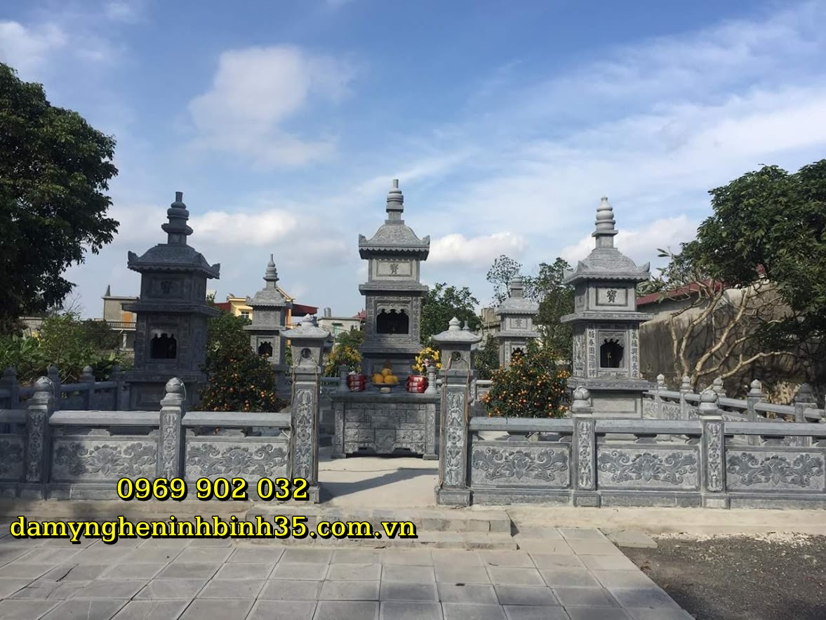 khu lăng mộ đá phong thuỷ đẹp