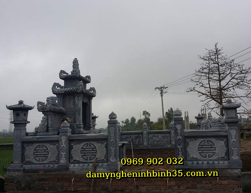 khu lăng mộ đá phong thuỷ đẹp