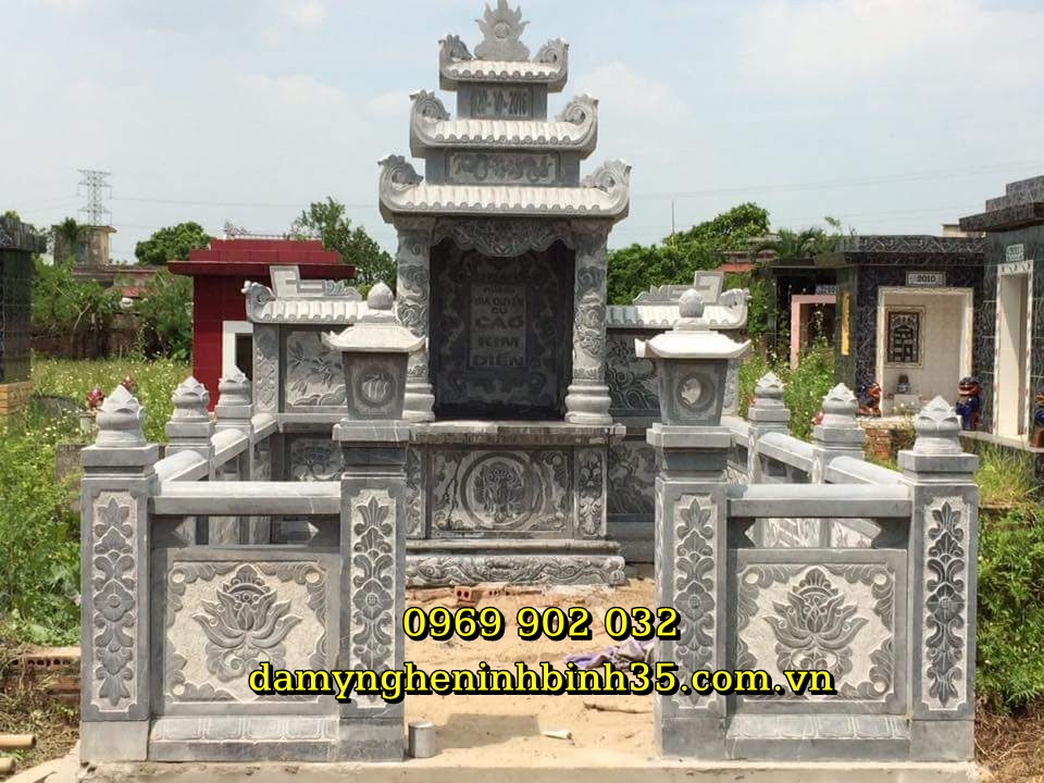 lăng mộ đá xanh giá rẻ