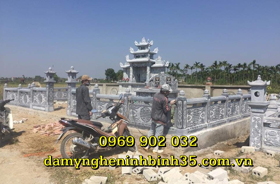 khu lăng mộ đá xanh giá rẻ