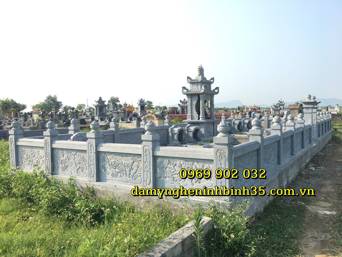 khu lăng mộ đá xanh cao cấp