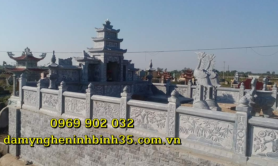 khu lăng mộ đá xanh cao cấp