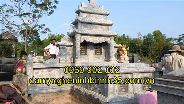 khu lăng mộ đá phong thuỷ đẹp