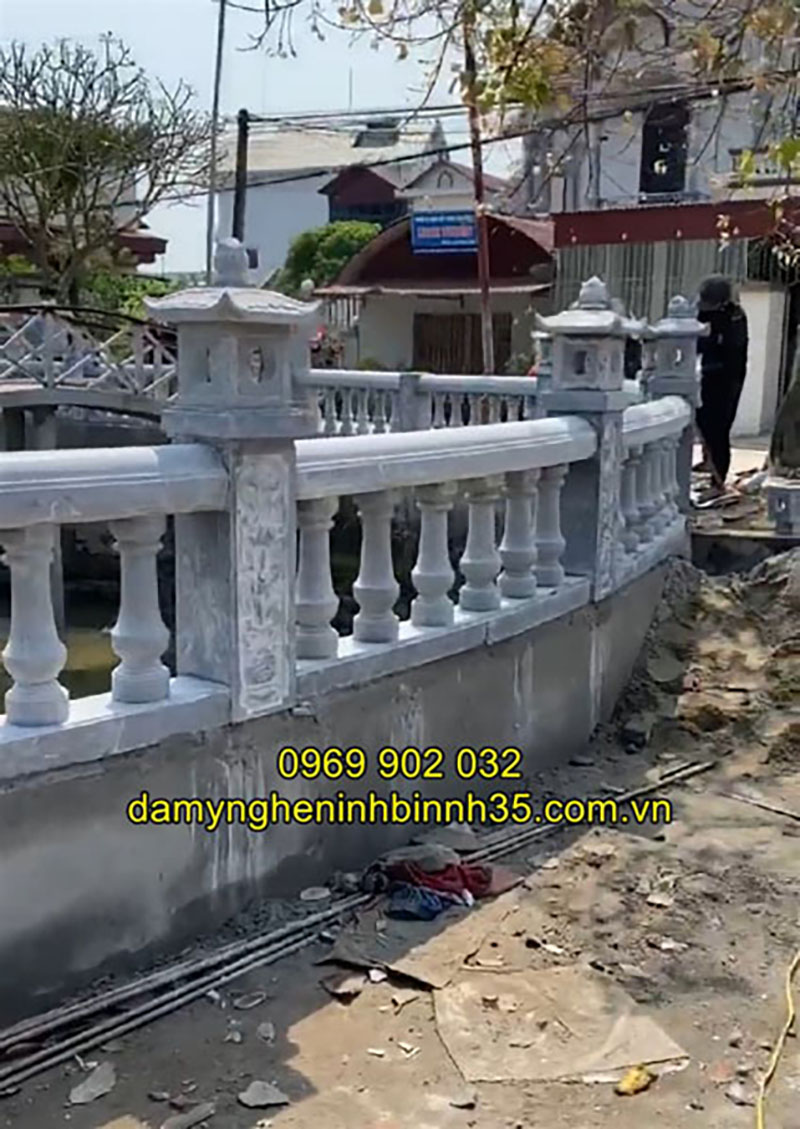 Mẫu lan can đá