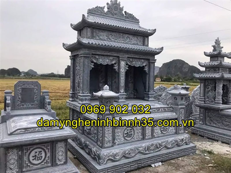 mộ đá hai mái Ninh Bình