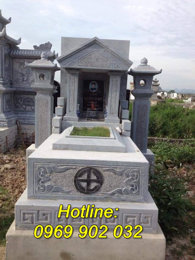 Mẫu mộ bằng đá nguyên khối đẹp bán tại Sóc Trăng