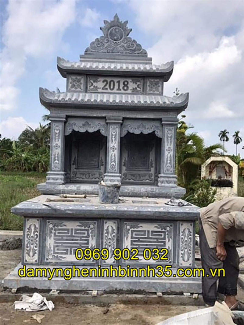 mộ đá hai mái Ninh Bình