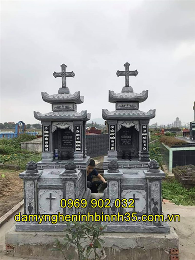 mộ đá hai mái Ninh Bình