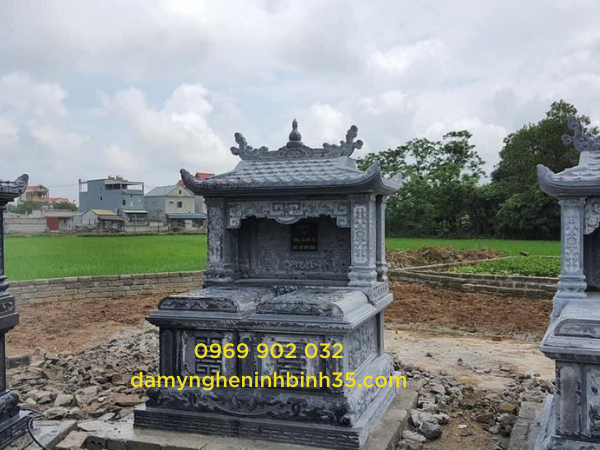 mộ đá một mái đẹp