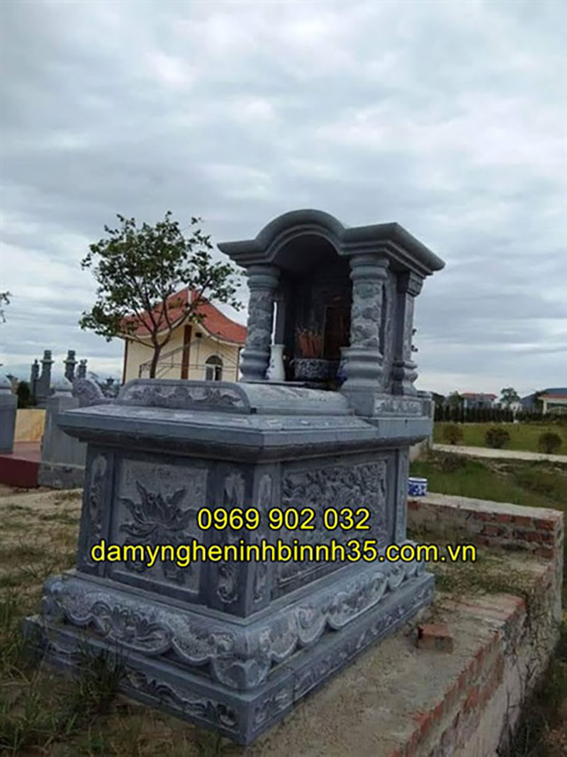 mộ đá một mái đẹp