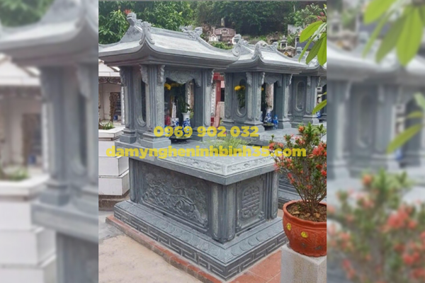 mộ đá một mái đẹp