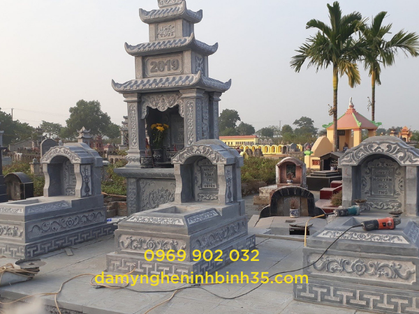 mộ đá một mái đẹp