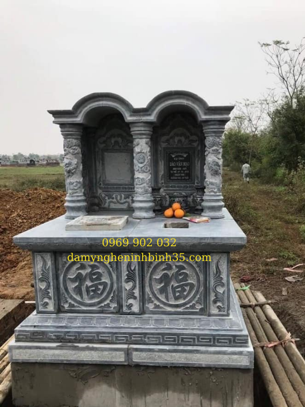Mộ đá một mái đẹp