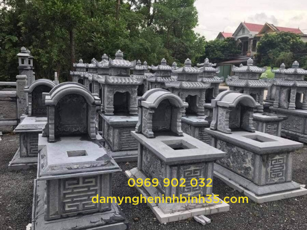 mộ đá một mái đẹp