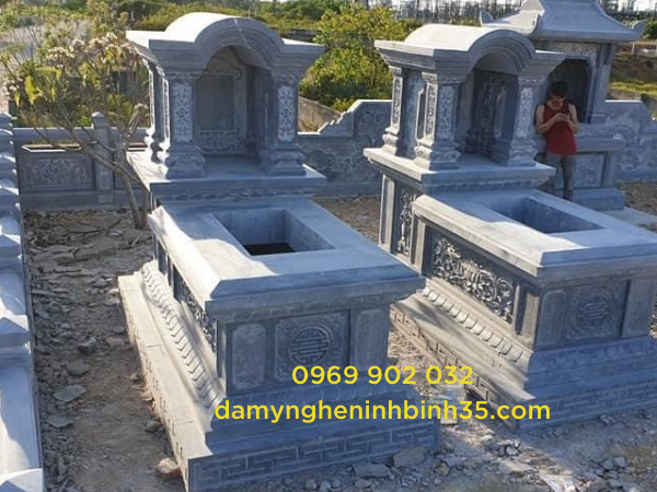 mộ đá một mái đẹp