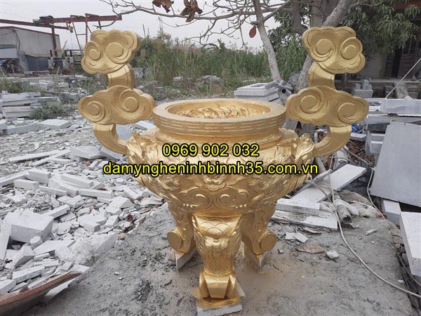 kích thước lư hương đá