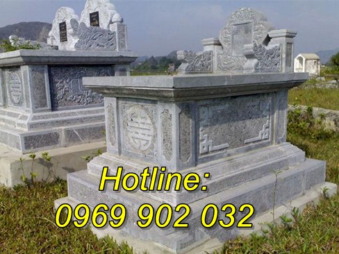 Mẫu mộ bằng đá nguyên khối đẹp bán tại Cà Mau