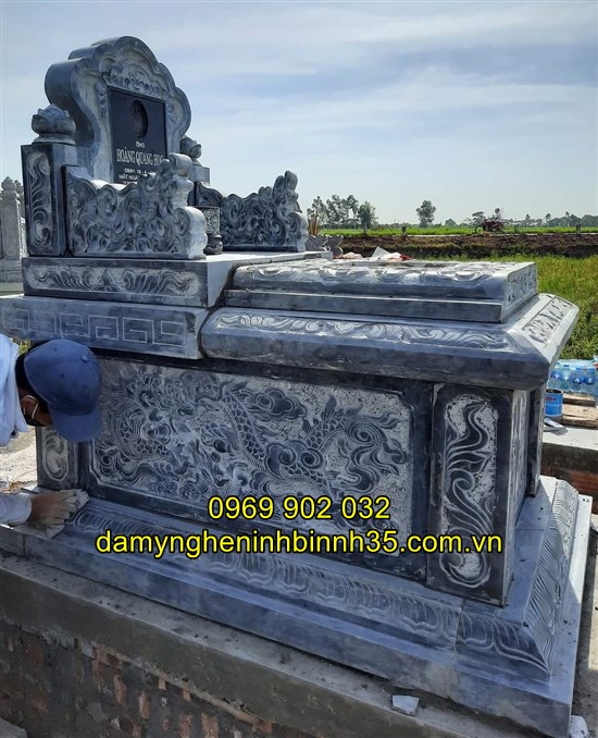 Mẫu mộ tam sơn đá đẹp tại Hải Dương