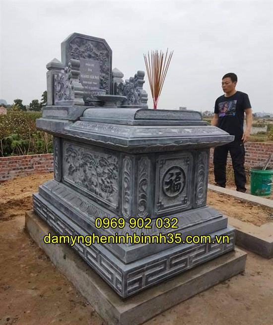 Mẫu mộ tam sơn đá đẹp tại Hải Dương