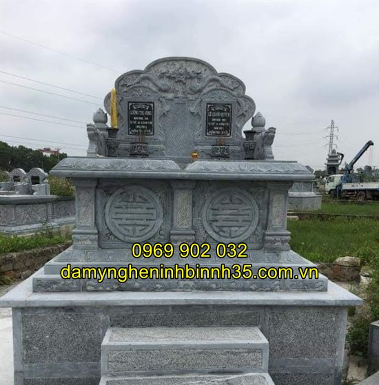 mộ đá xanh giá rẻ