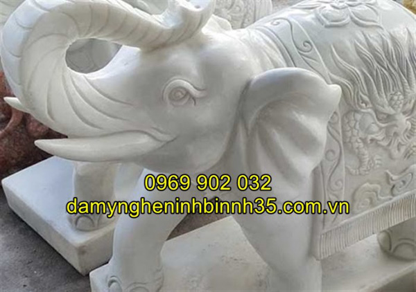tượng voi đá