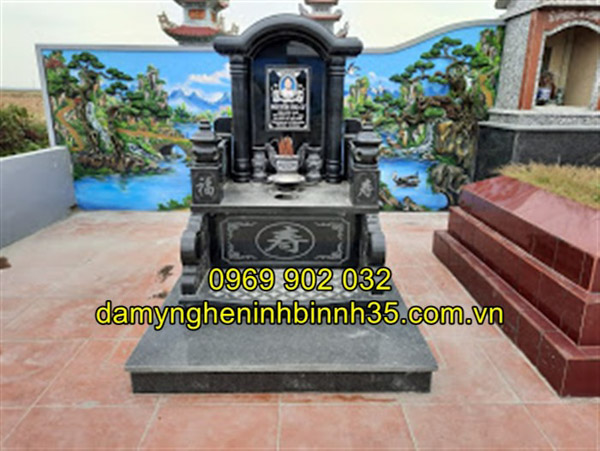 lăng mộ đá granite