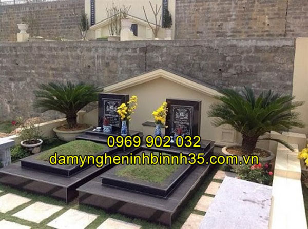 Mẫu lăng mộ đá granite