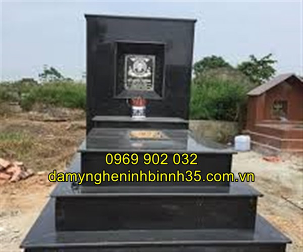 Mẫu lăng mộ đá granite