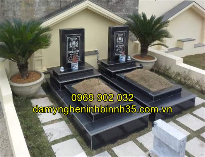 Mộ đá hoa cương tại Hải Dương