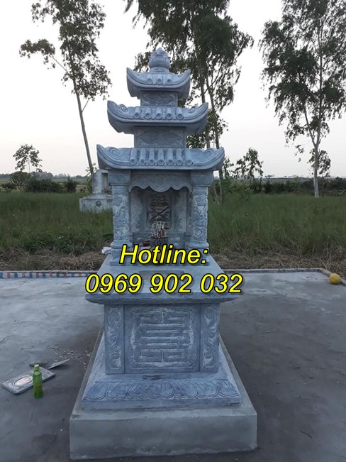 Mộ đá nguyên khối tự nhiên giá rẻ bán tại Thái Bình