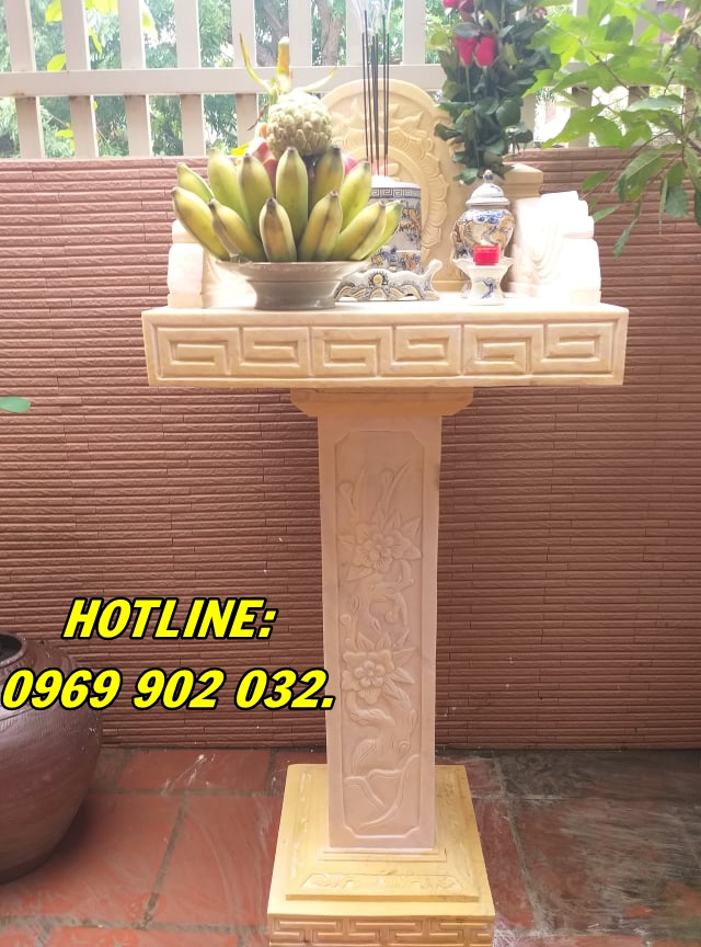 Những mẫu cây hương bằng đá đẹp chuẩn phong thủy hiện nay