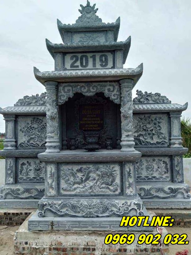 Những mẫu lăng mộ đá nguyên khối bán tại Hà Giang