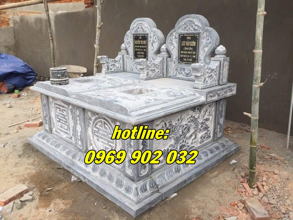 sản phẩm mộ đá đôi đẹp uy tín tại quảng ninh